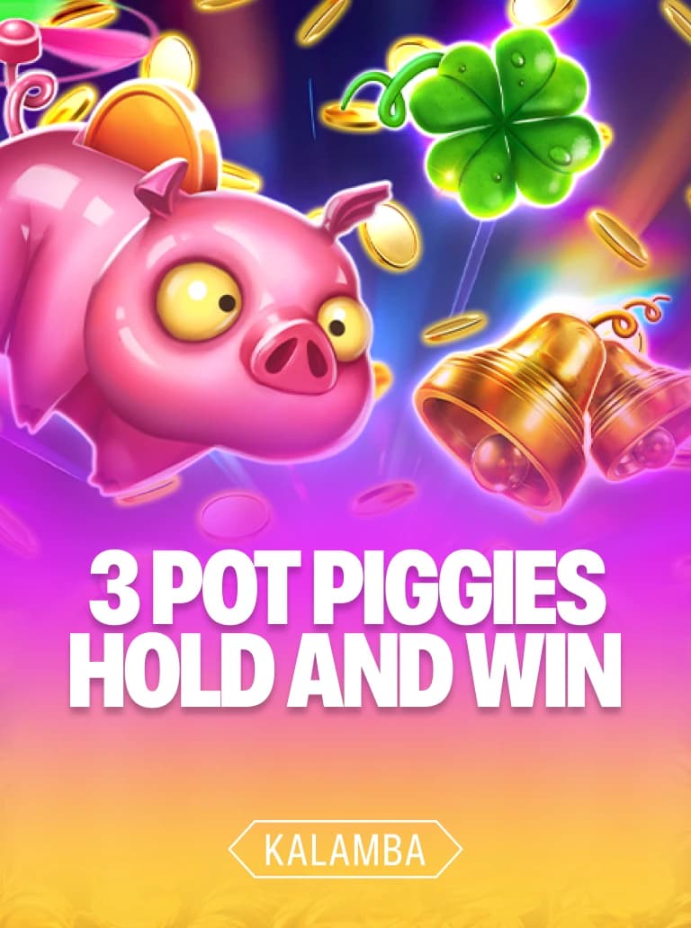 3 Pot Piggies Hold And Win